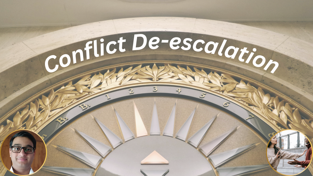 Conflict De-escalation