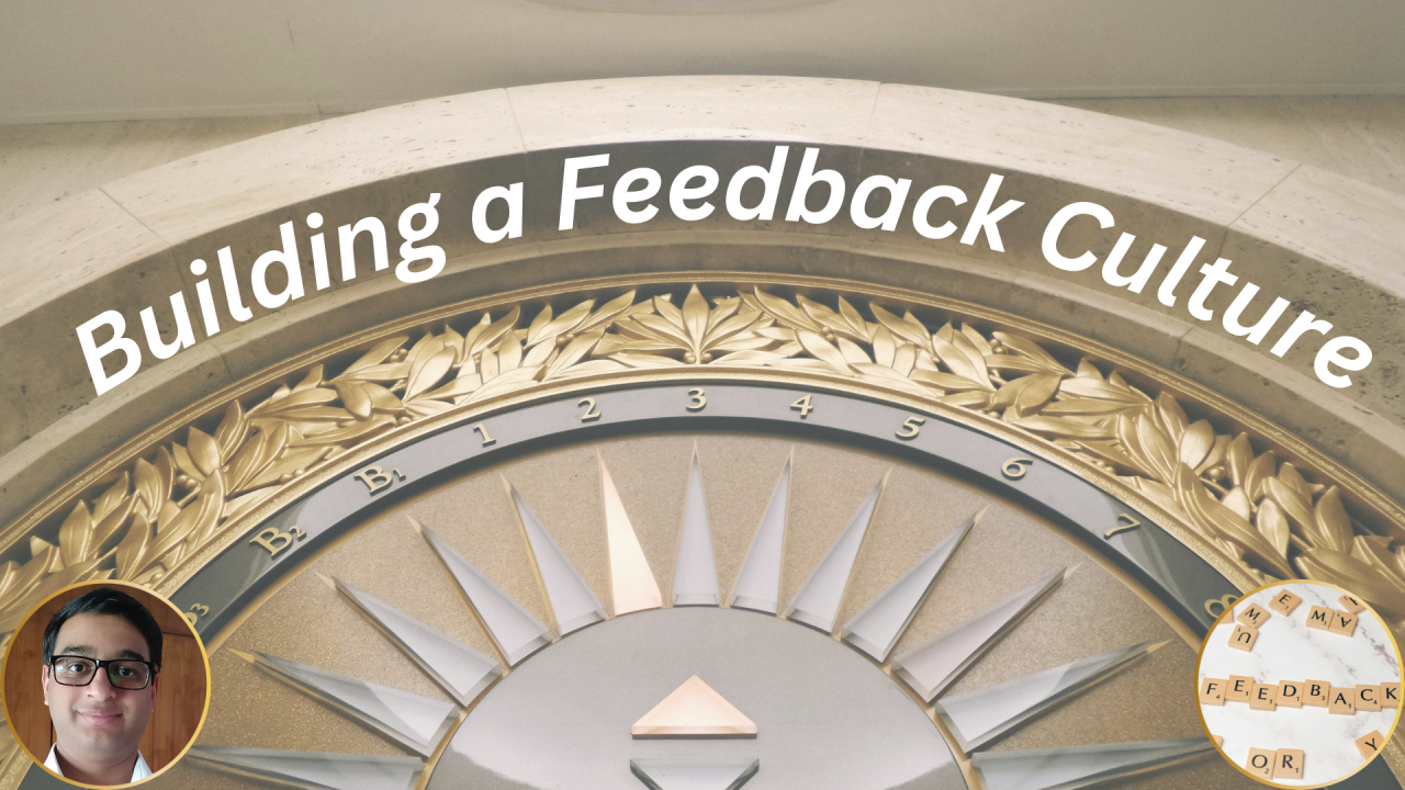 Building a Feedback Culture